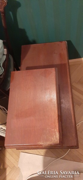 Brown bedside table