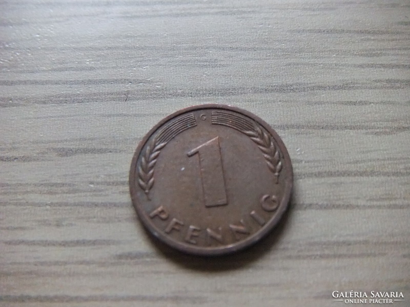 1   Pfennig   1970   (  G  )  Németország