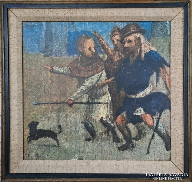 Bruegel museum oil print