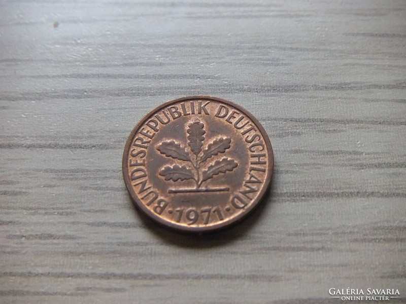 1   Pfennig   1971   (  G  )  Németország