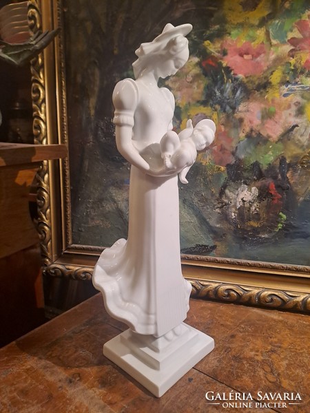 EREDETI HERENDI PORCELÁN MATYÓ MADONNA