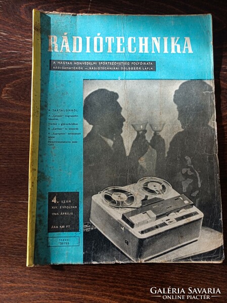 1964 Ràdió technika A magyar honvèdelmi szövetség lapja /5db.könyv/újság/kèpregèny/.