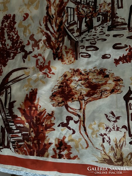 GIADA pille könnyű romantikus selyem kendő finom színekkel 86*86 cm, 100% silk