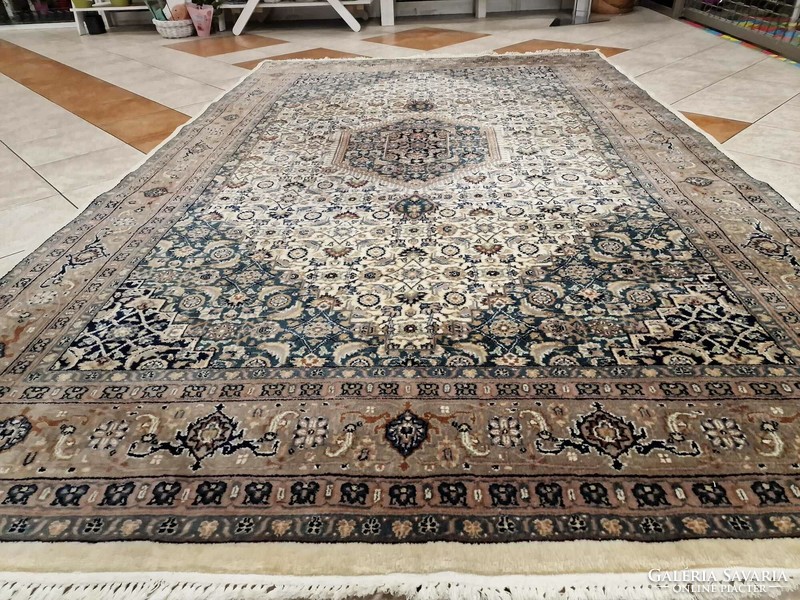 Herati-bidjar kézi csomózású 200x300 cm gyapjú perzsa szőnyeg BFZ557