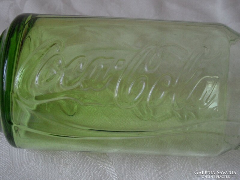 Coca cola glass (3 dl. green)