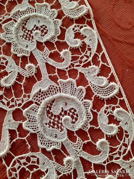 Antique lace collar is fabulous