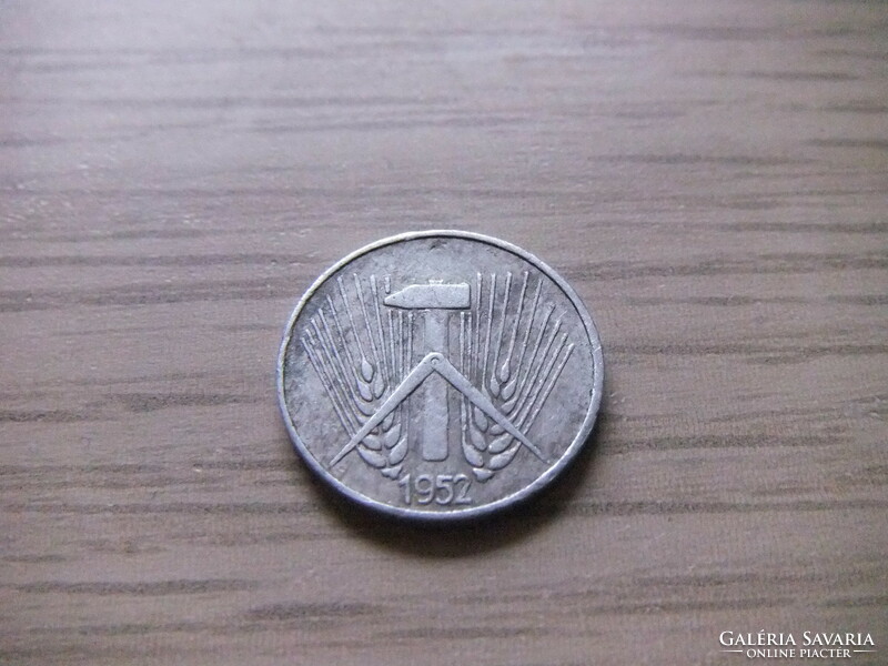 1   Pfennig   1952   (  E  )  Németország