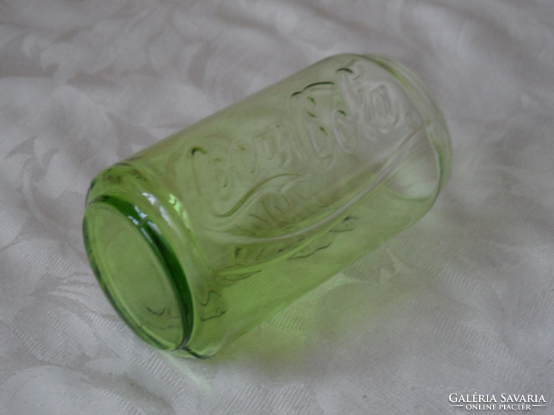 Coca cola üveg pohár ( 3 dl.-es Zöld )