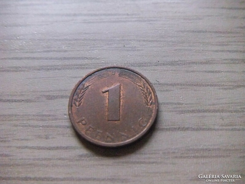 1 Pfennig 1977 ( j ) Germany