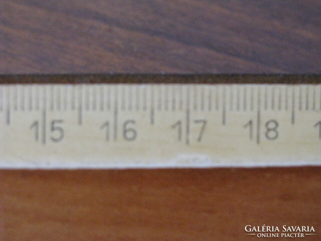 Old wooden ruler