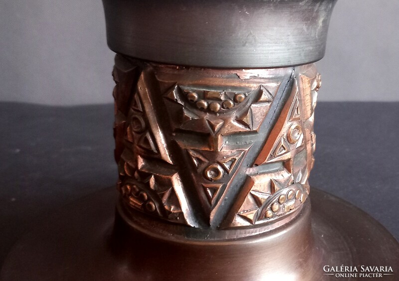 Sabransky művész bronz asztali lámpa ALKUDHATÓ Art deco design