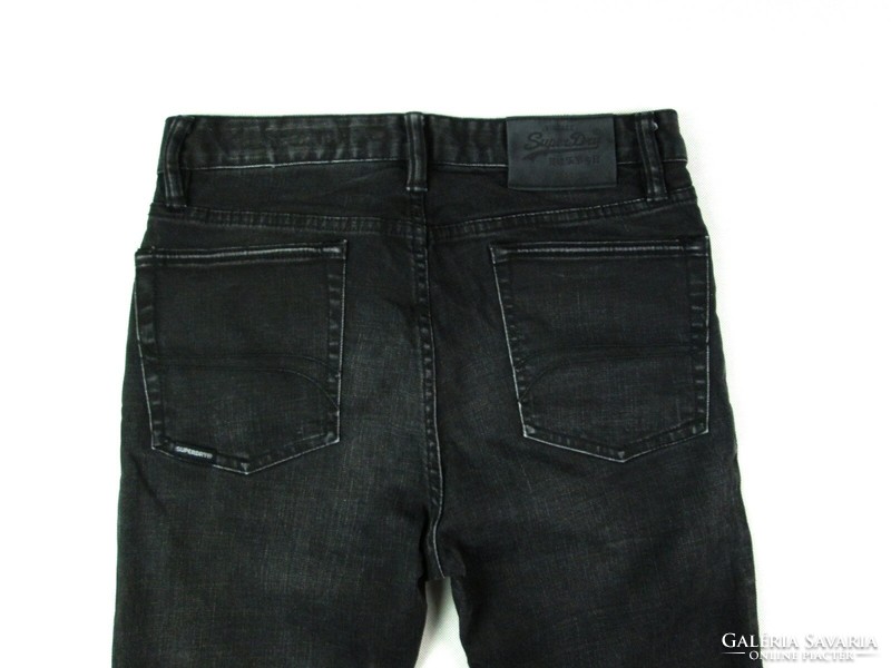 EREDETI SUPERDRY TRAVIS02 SKINNY (W30 / L30) FÉRFI SZTRECCSES FARMER