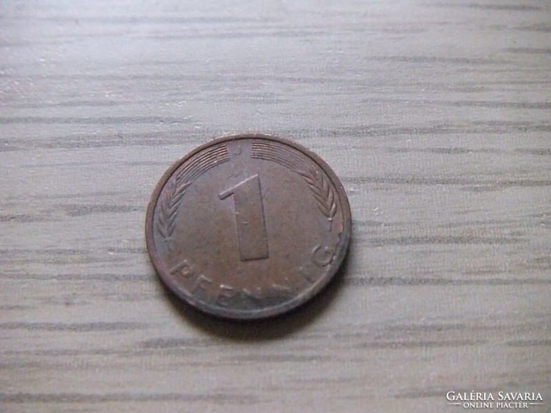 1   Pfennig   1973   (  J  )  Németország