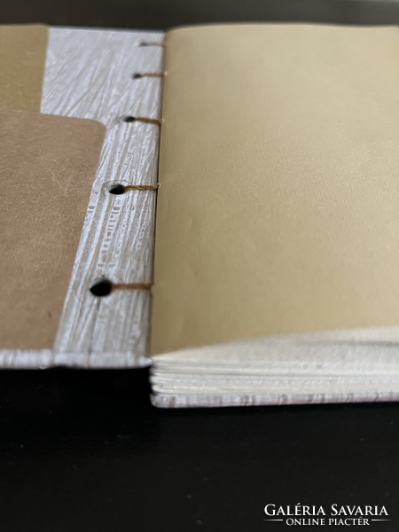 Notebook, notebook made of antique paper.