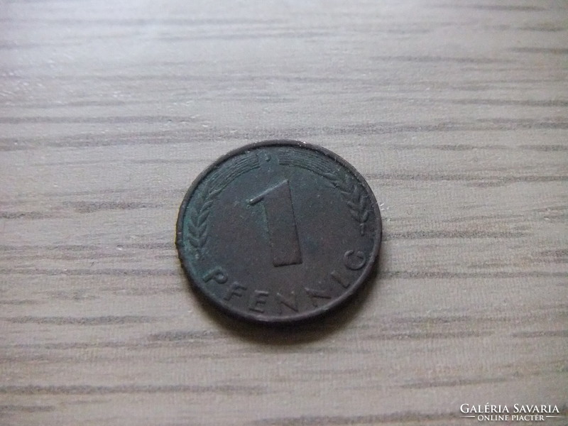 1   Pfennig   1950   (  J  )  Németország