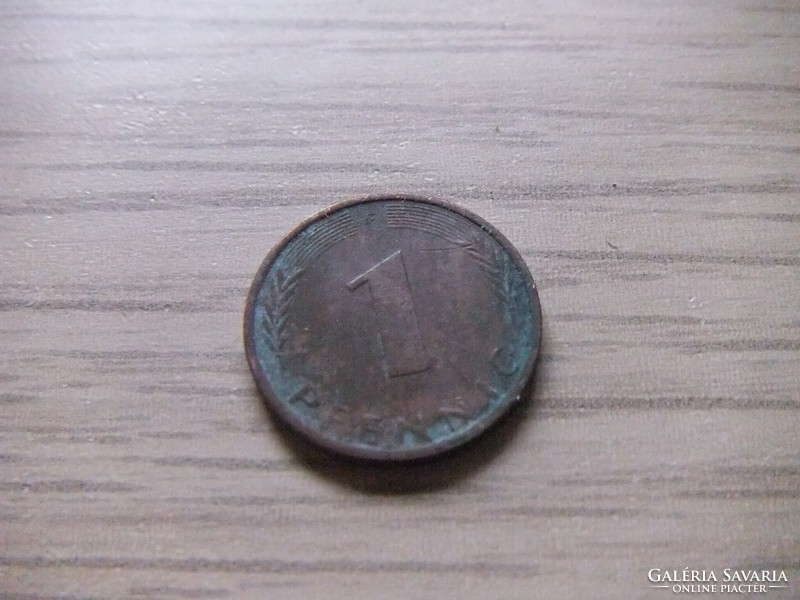 1   Pfennig   1975   (  F  )  Németország