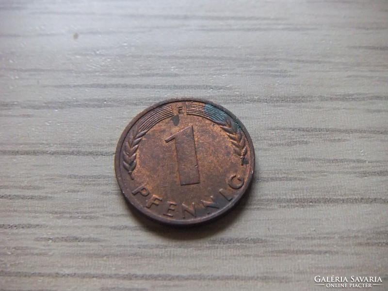 1   Pfennig   1971   (  F  )  Németország