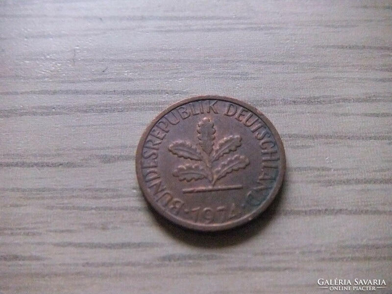 1   Pfennig   1974   (  G  )  Németország