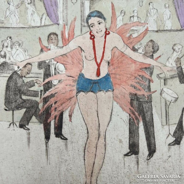 F. Durant: josephine baker's dance (the banana skirt)f00393