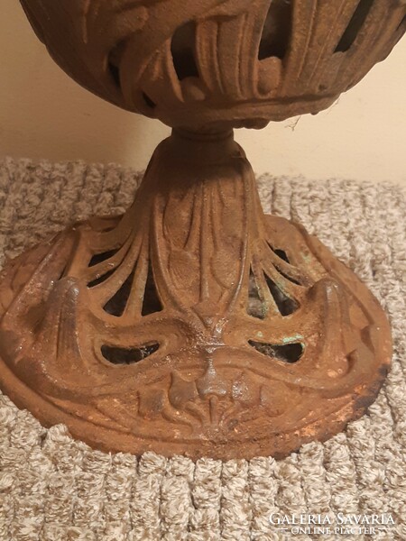 Antik petróleum lámpa SÉRÜLT