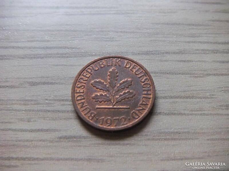 1   Pfennig   1972   (  D  )  Németország
