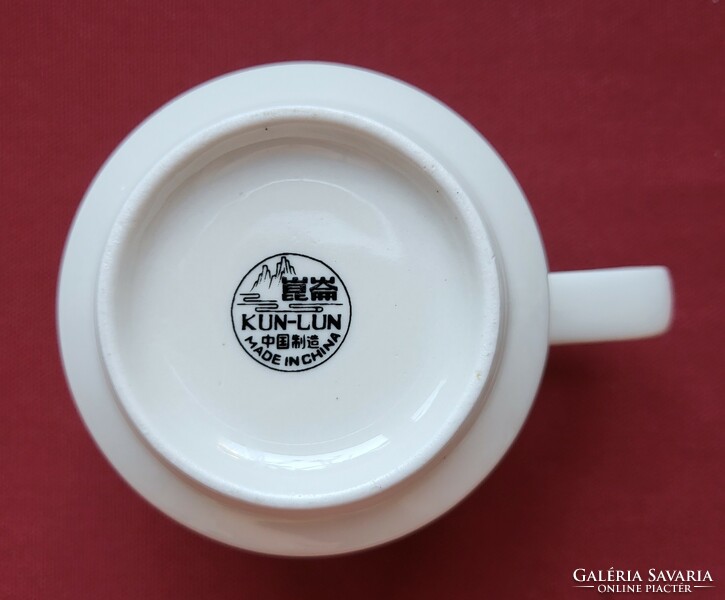 Easter goose porcelain mug cup