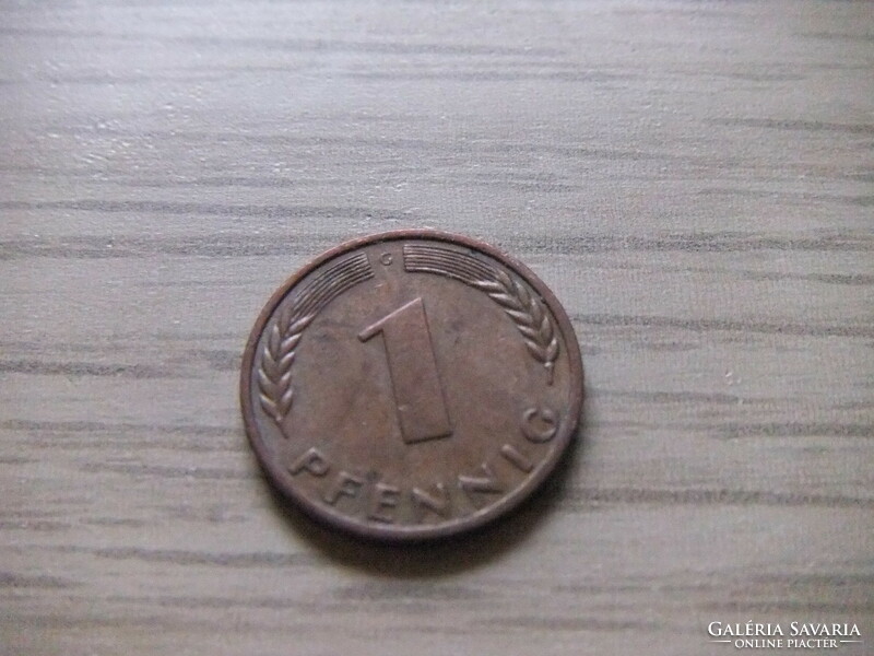 1   Pfennig   1969   (  G  )  Németország