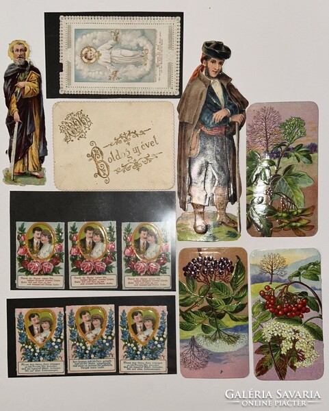 Paper antique lot 1890-1920 14 pcs