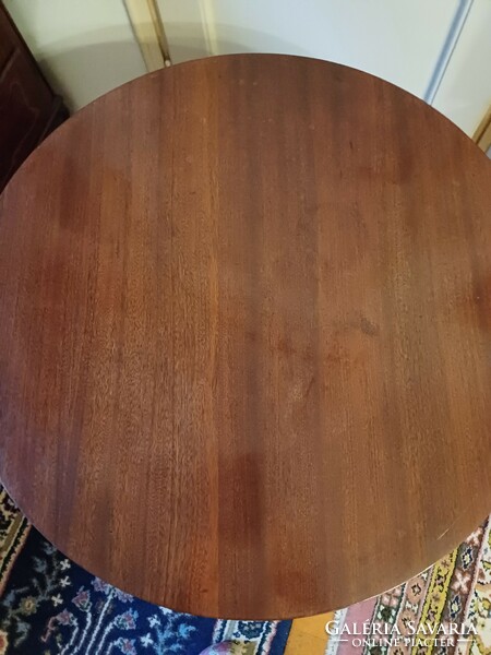 Polished round table