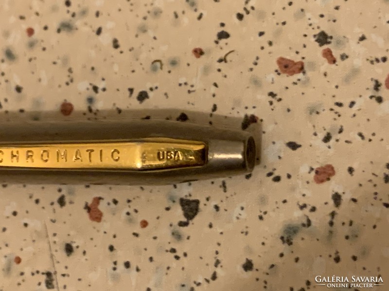 Vintage CHROMATIC USA kettő betétes golyóstoll