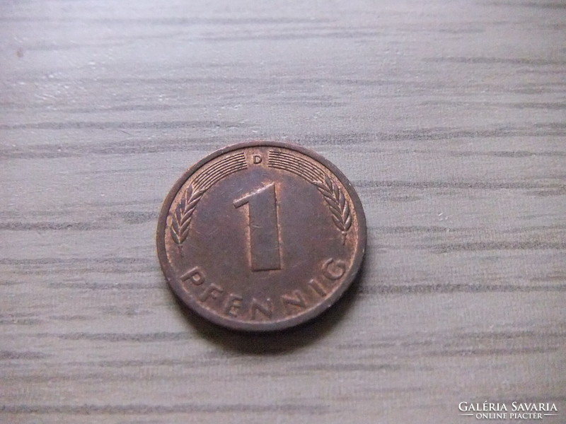 1   Pfennig   1972   (  D  )  Németország