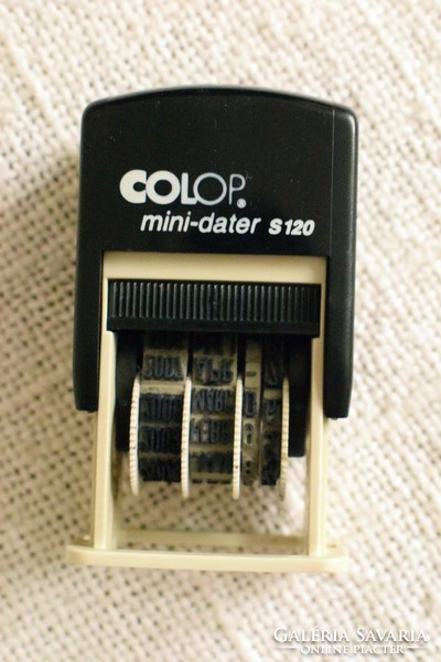 Date stamp, 1996 - 2007, colop mini-dater s 120