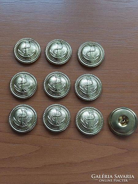 Navy jacket button officer 10 pcs #