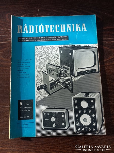 1964 Ràdió technika A magyar honvèdelmi szövetség lapja /5db.könyv/újság/kèpregèny/.
