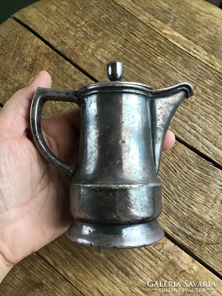 Antique silvered spout