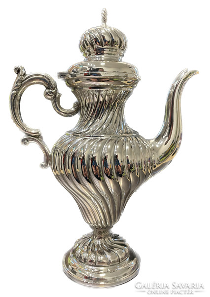 Beautiful Art Nouveau silver coffee pot for sale (270g)