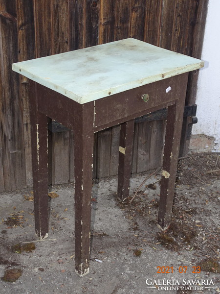 Antique solid pine chest of drawers table side table table