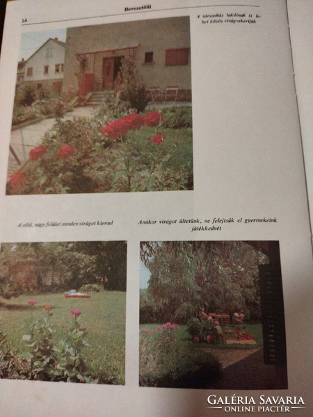 Folk handicrafts and flower garden and rest garden books