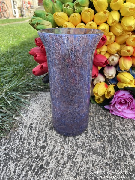 Retro gradient vase cracked beautiful veil glass veil Carcagi berek bath glass