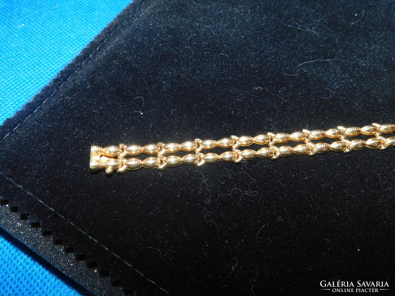 Gold women's 18k bracelet 15.8 Gr