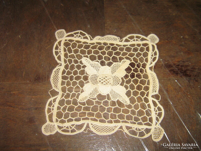 Cute little stitched point lace special tablecloth