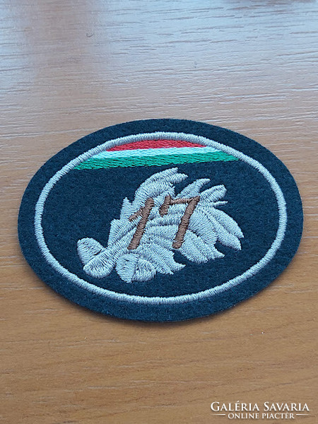 Mh beret cap badge sew-on military volunteer territorial defense 17. #