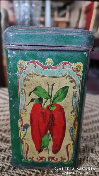 Paprika metal box, truncated gergy