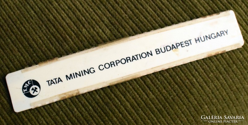 Kicsi logarléc , TMC , TATA Mining Corporation , Bányászati Vállalt Budapest retro