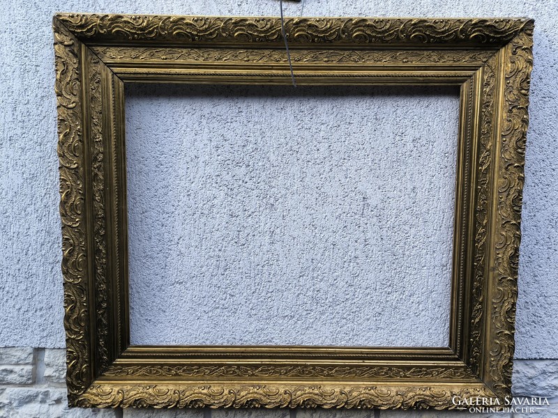Antique 1880-90s painting mirror frame, picture frame collection for decoration, beautiful. Reclining landscape