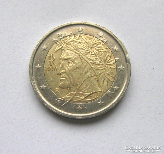 Italy - 2 euro - 2 € - 2010 - dante