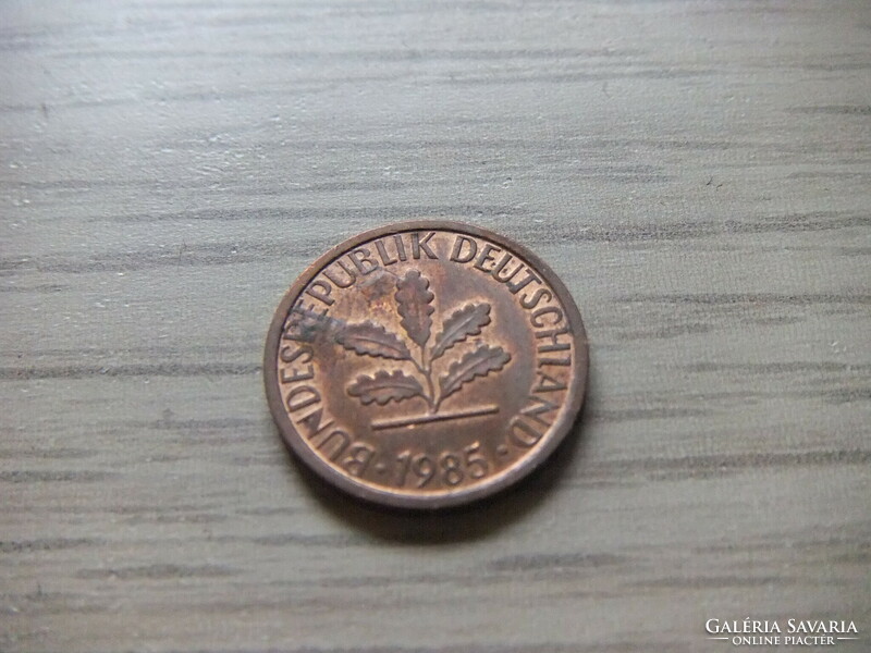 1   Pfennig   1985   (  F  )  Németország