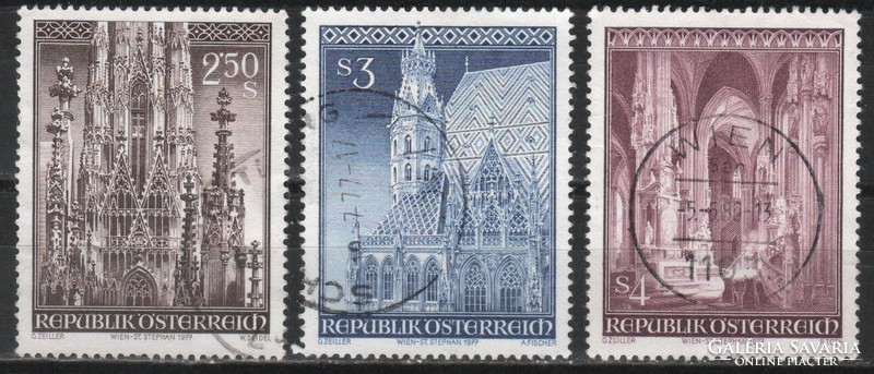 Austria 1712 mi 1544-1546 €1.60