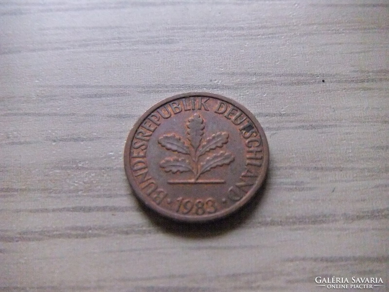 1   Pfennig   1983   (  D  )  Németország