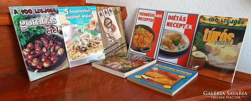 Cookbooks, cookbooks 8 in one! Package price
